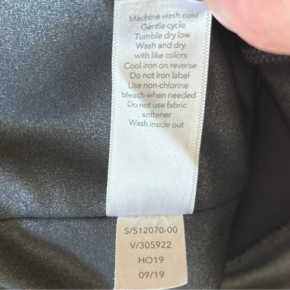 Athleta Inclination Moto Tight, Size Small Black Graphite - Picture 5 of 9